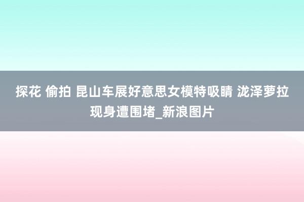 探花 偷拍 昆山车展好意思女模特吸睛 泷泽萝拉现身遭围堵_新浪图片