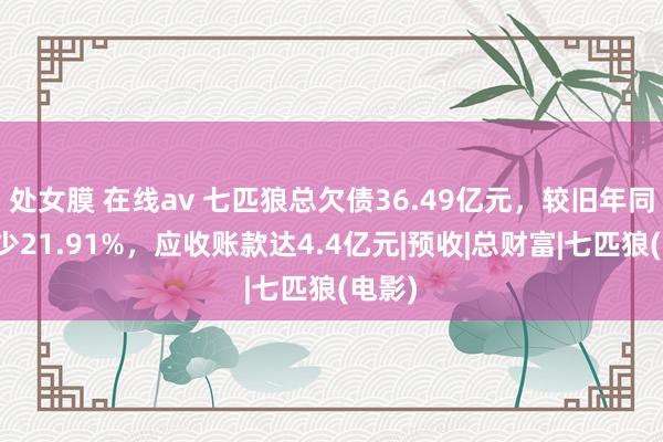 处女膜 在线av 七匹狼总欠债36.49亿元，较旧年同时减少21.91%，应收账款达4.4亿元|预收|总财富|七匹狼(电影)